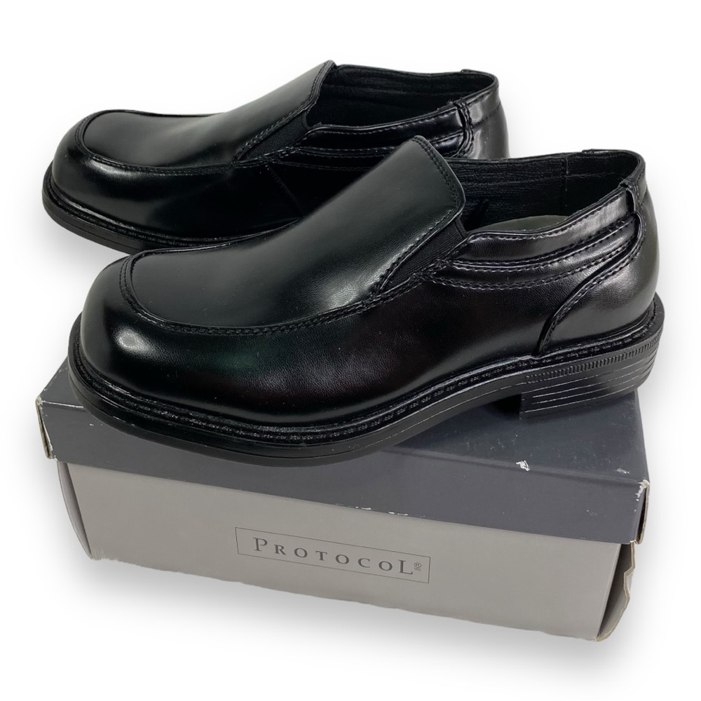 Deer Stags Brian Slip-On Dress Shoe Kids Boy’s Size 12.5